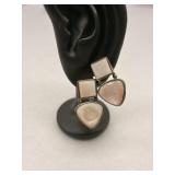 925 Sterling Silver Pink Mother of Pearl