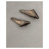 Hans Hansen Denmark 'Peaks' Sterling Silver Clip