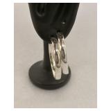 Sterling Silver Hoop Earrings