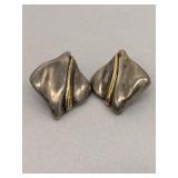 Vintage JBM Sterling Silver and 14k Gold