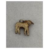 Sterling Silver Lamb Charm