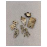 Sterling Silver various pieces Lot of 6