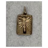 Sterling Silver Religious Pendant