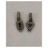 Vintage Sterling Silver Brighton Charms Lot of 2