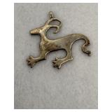 Sterling Silver Pendant Replica of a Viking Age