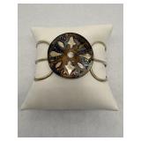 Vintage Sterling Silver Style Cuff Bracelet
