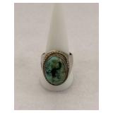 Vintage Native American Navajo Ring Turquoise