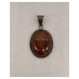 Mexican 925 Sterling Silver Mahogany Obsidian