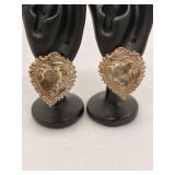 Sterling Silver Victorian Style Earrings
