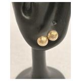 Sterling Silver Ball Stud Earrings