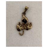 Sterling Silver Calla Lily Pendant
