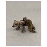 Vintage Sterling Silver Bear Charm ï¿½Alaskaï¿½