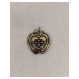 Sterling Silver Anita Goudeau ï¿½Teachers Heart