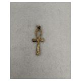 Sterling Ankh Pendant Engraves Egyptian