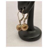 Sterling Silver Ball Drop Earrings