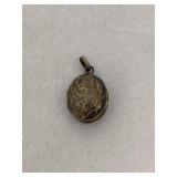 925 Sterling Silver Round Locket Pendant
