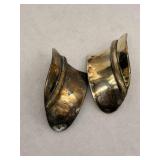 Vintage Sterling Silver Abstract Geometric