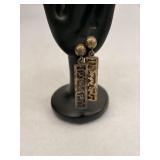 Vintage Sterling Silver Dangle Earrings