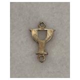 Sterling Silver Wine Glass Connector Charm