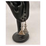 925 Sterling Silver Christmas Tree Dangle