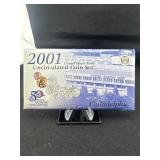 2001 United States Mint uncirculated coin set