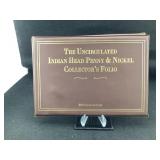 The uncirculated Indian head penny and nickel