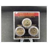First U.S. Patent inaugural innovation dollar set