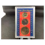 24kt gold layered bicentennial collection