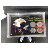 20th century nickel collection