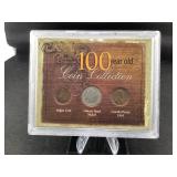 100 year old coin collection 1906 Indian 1905