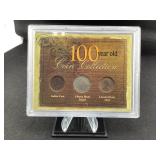 100 year old coin collection 1900 Indian 1908