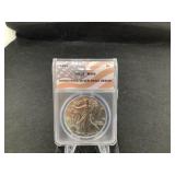 1995 DC ANACS-MS69Overstruck Silver Eagle