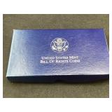 United States Mint Bill of rights coins The