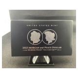 United States mint 2023 Morgan and peace dollar