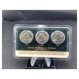 Susan B. Anthony dollars 1979,1980,1999