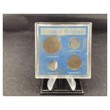 American heritage Large cent Half dime (