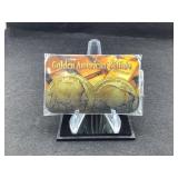 Golden American buffalo