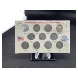 United States World War II Silver nickels