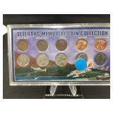 Veterans memorial coin collection World war 1