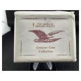 The American historic society Genuine coin