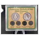 American Nickel of the 20th century Rapidly