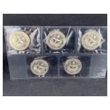 1988 republic of the Marshall island 5 dollar