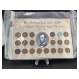 1939-1958 wheat ear penny Lincoln