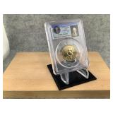 2007-D $1 PCGS MS66 John AdamsFirst Day of