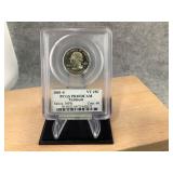 2001-S VT 25C PCGS PR69DCAM Vermont Series: 39PR