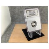 2000 S Silver 25CMassachusettsPF 69 Ultra