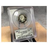 2002-S LA 25C PCGS PR69DCAM Louisiana Series: