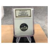 2000 S Silver 25C VIRGINIA PF 69 Ultra Cameo