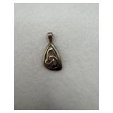 Sterling silver pendant a Celtic Trinity knot