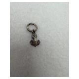Sterling silver anchor charm